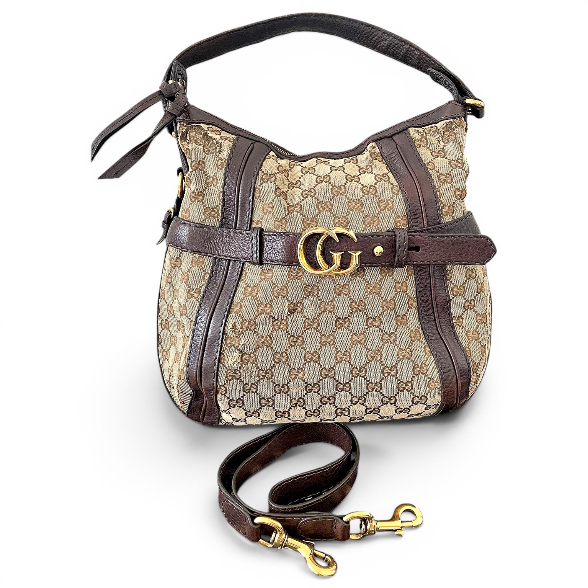 Leather crossbody bag