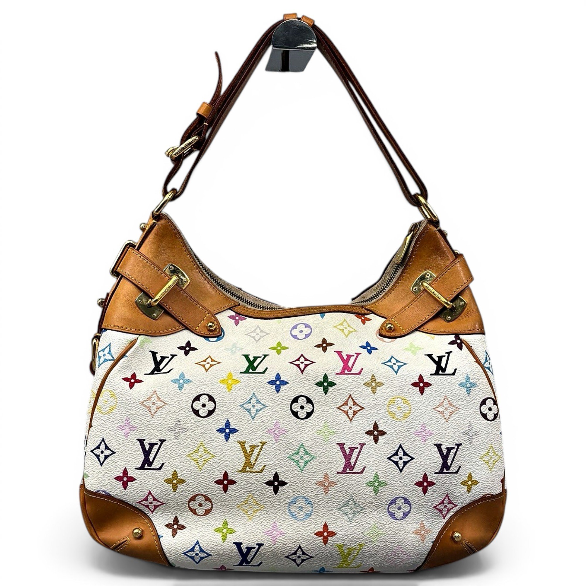 Greta vinyl handbag