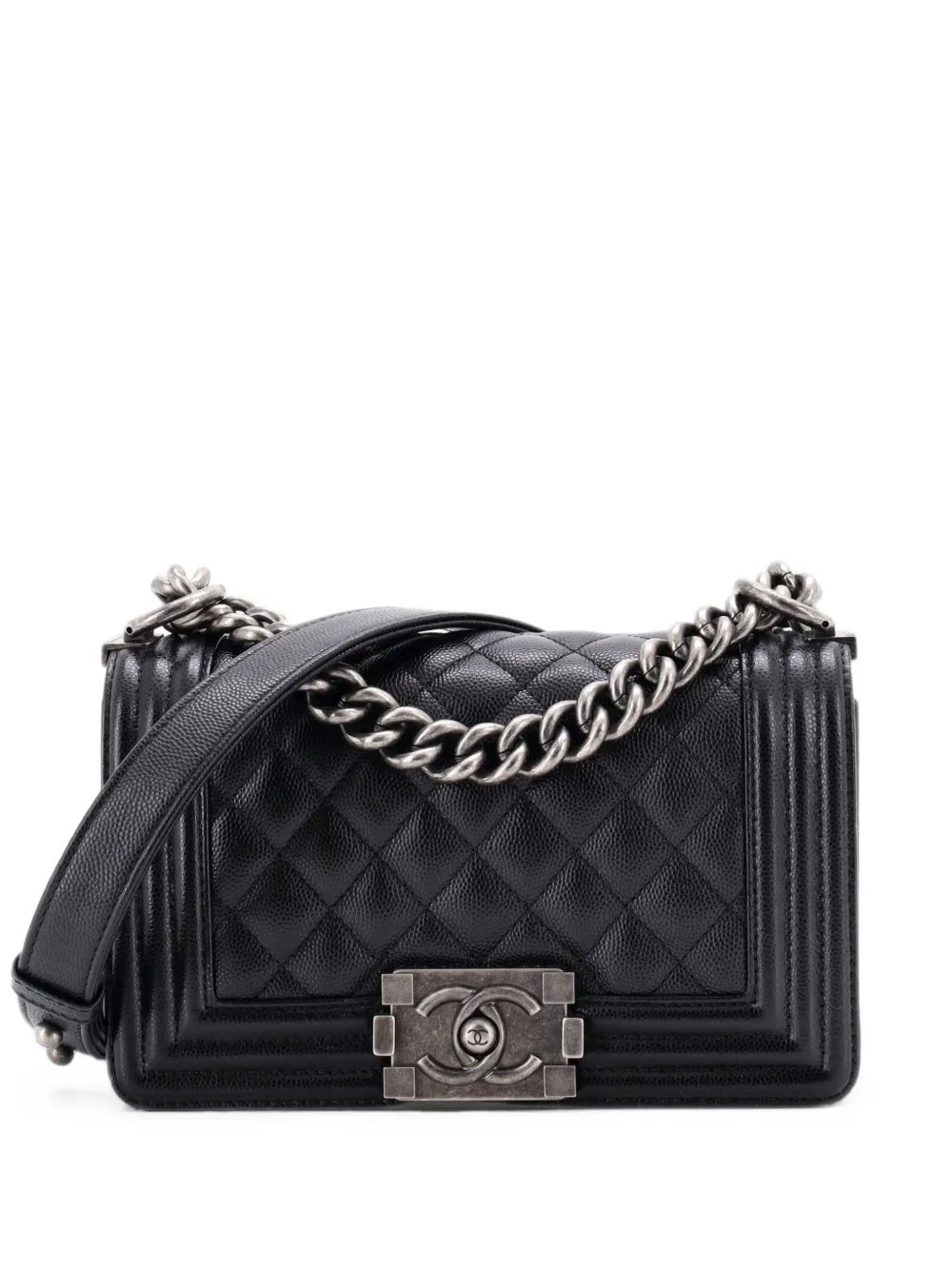 Boy Flap Bag Quilted Caviar Small crossbody bag
