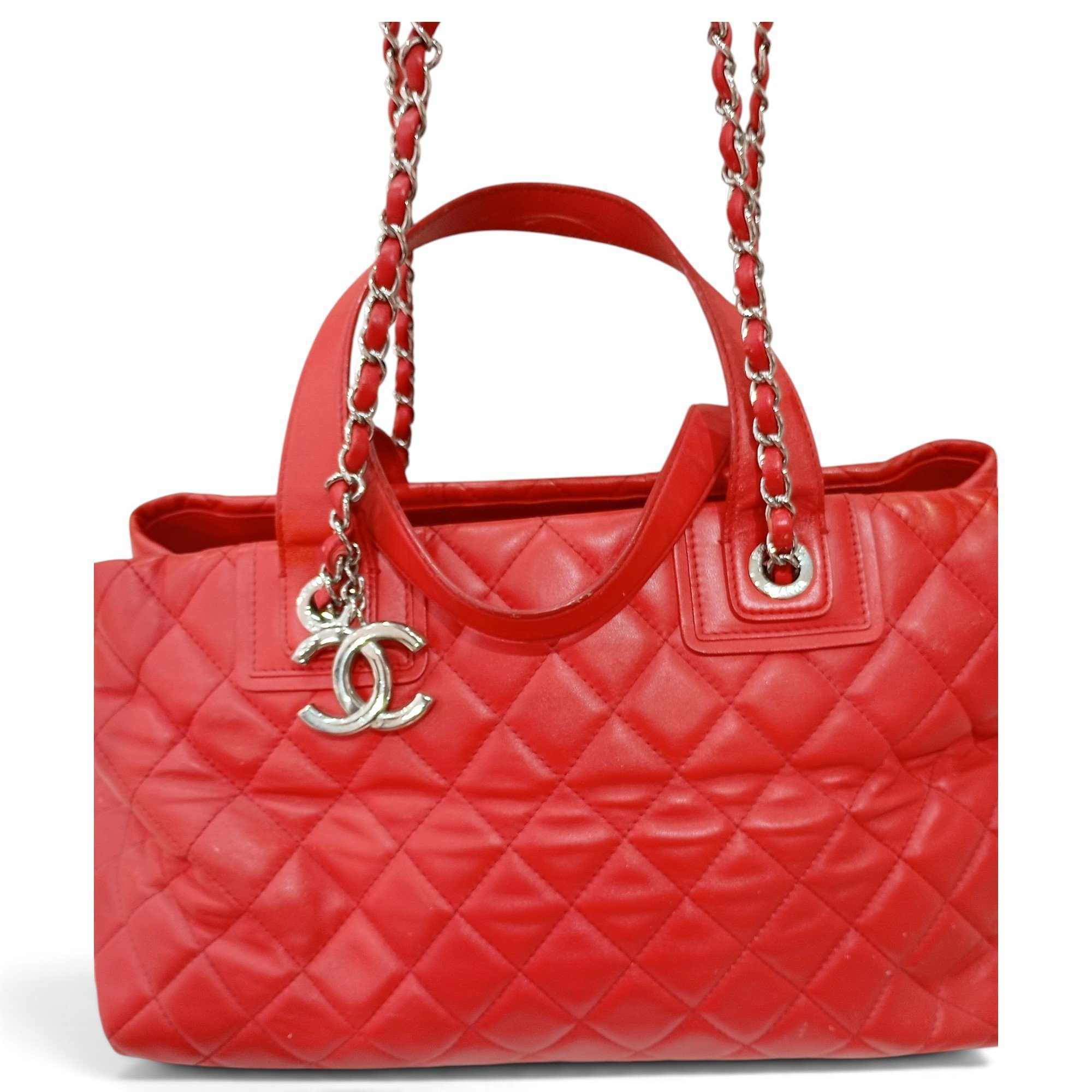 Deauville leather handbag