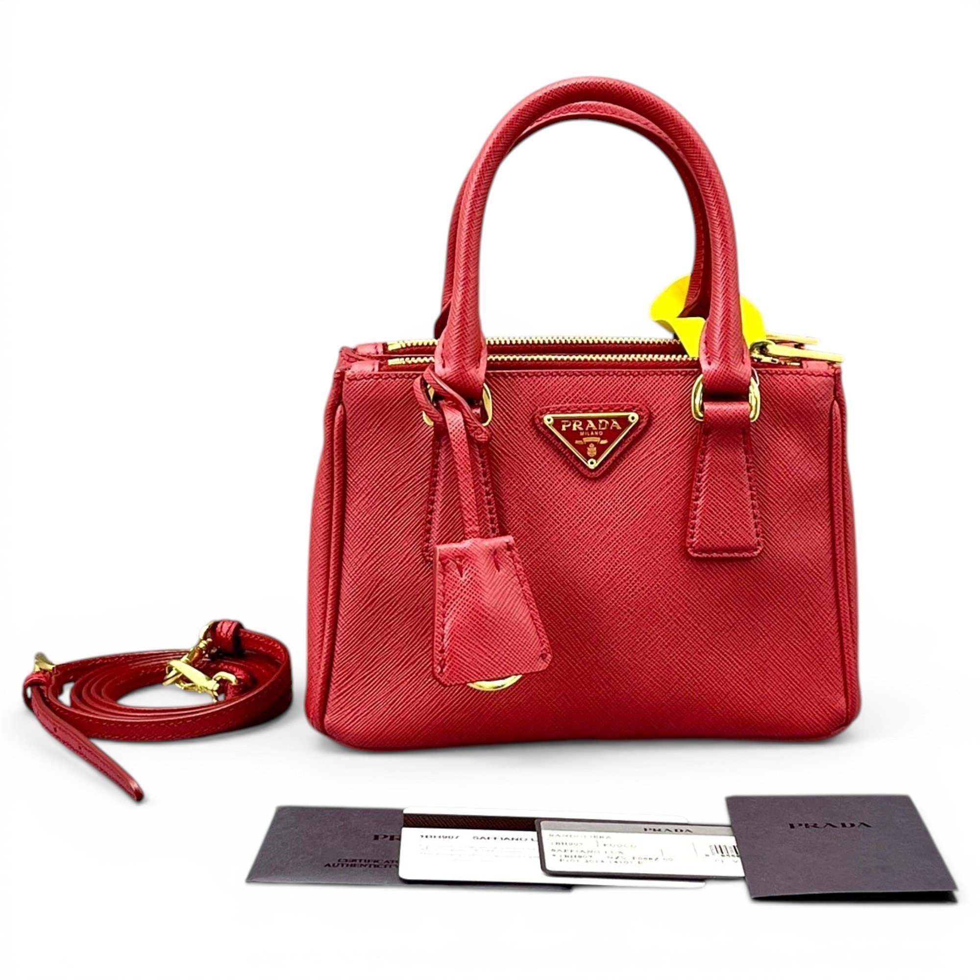 Galleria leather handbag