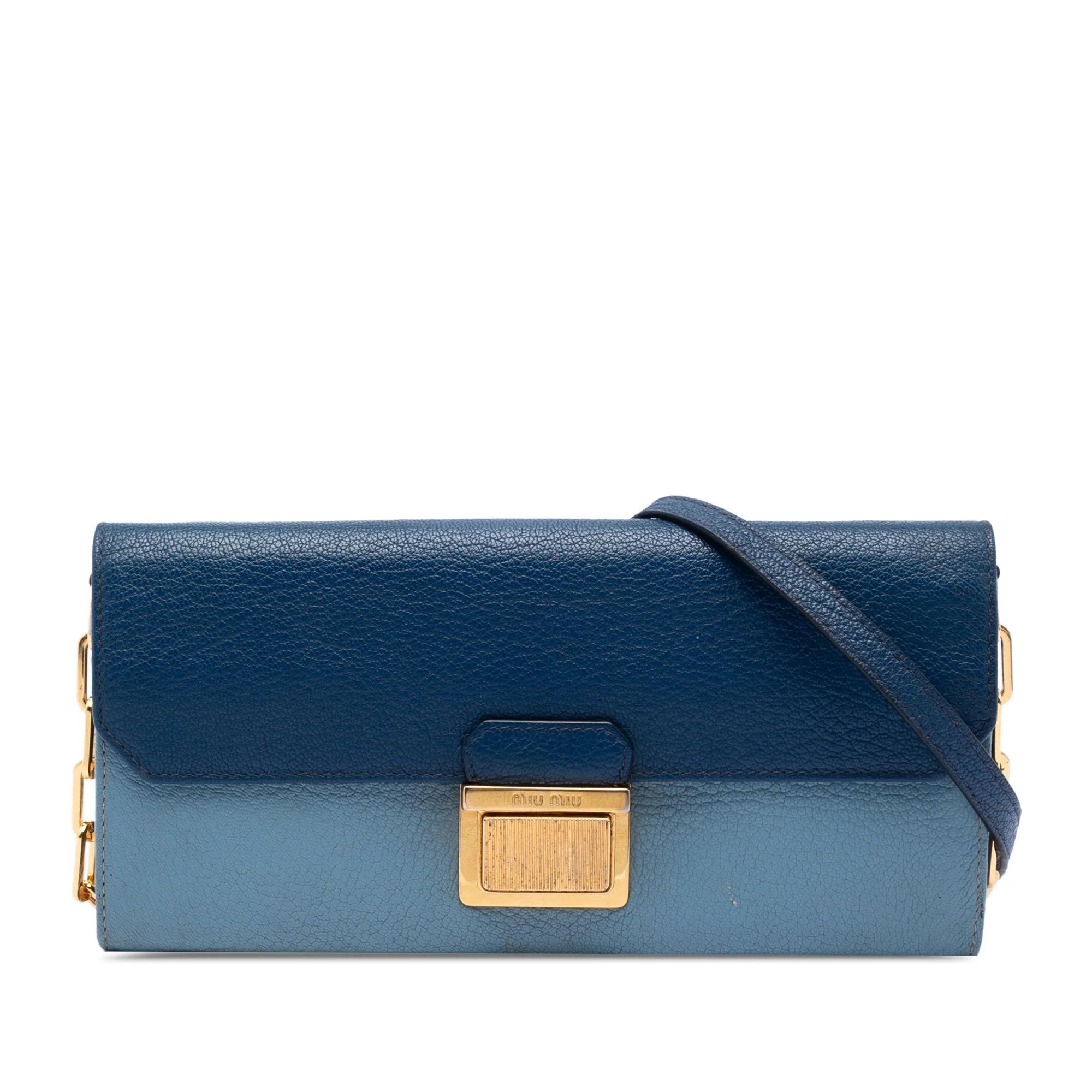 Madras leather handbag