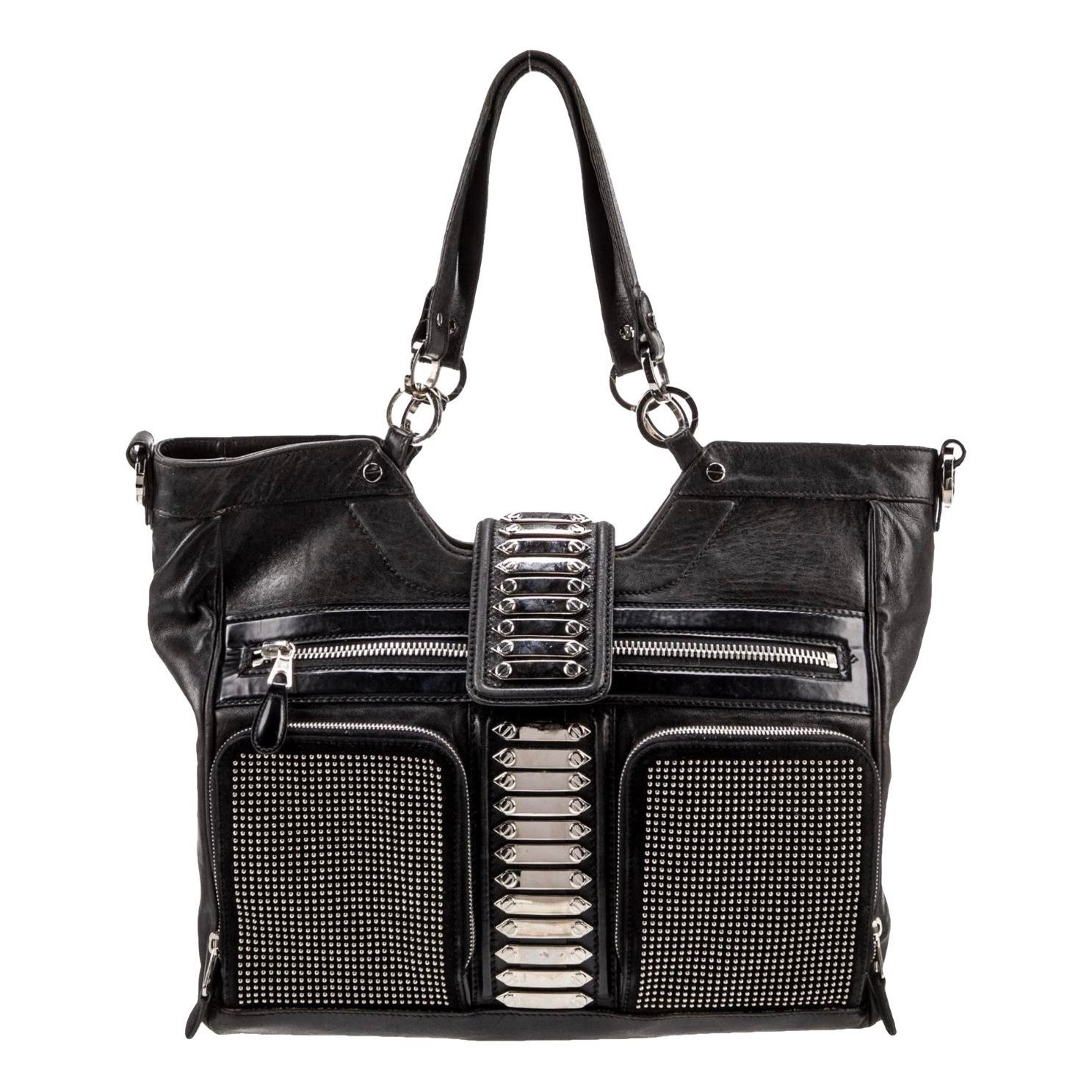 Leather handbag