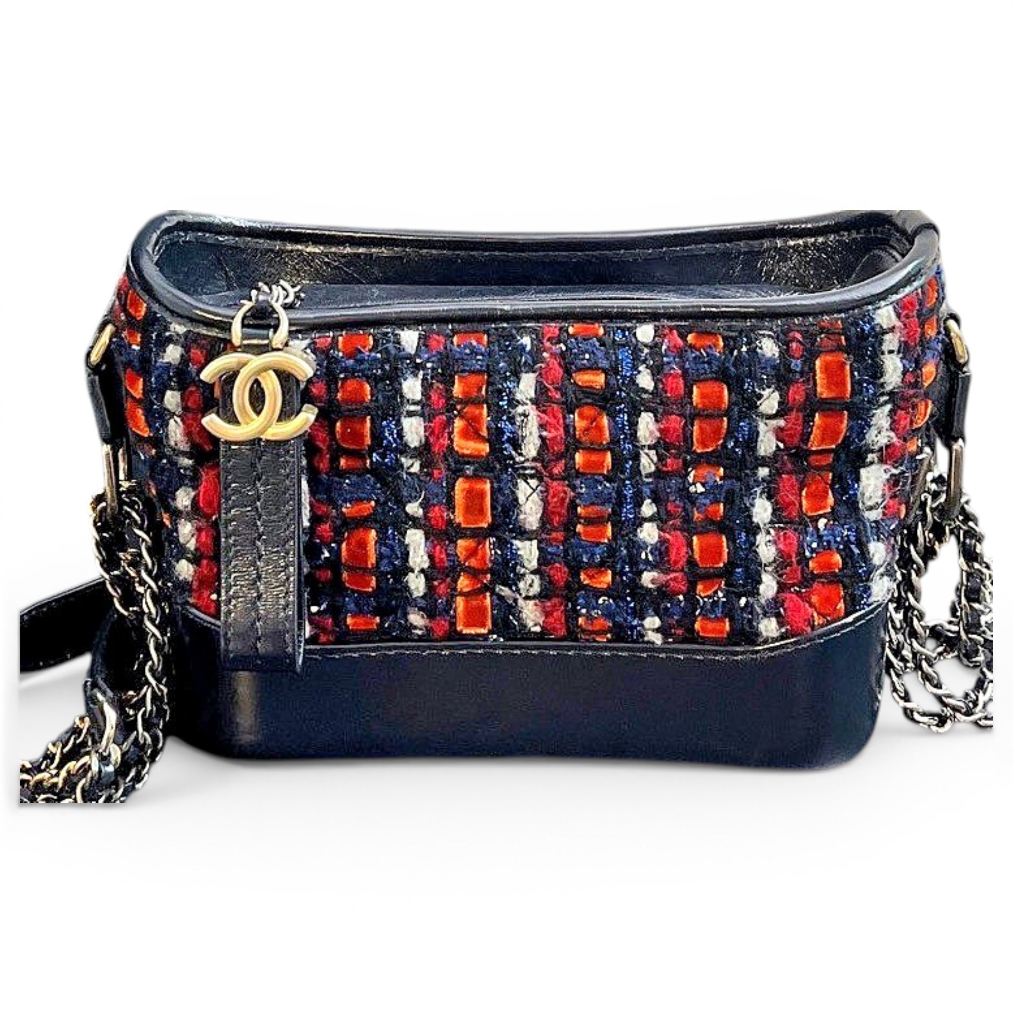 Gabrielle tweed crossbody bag