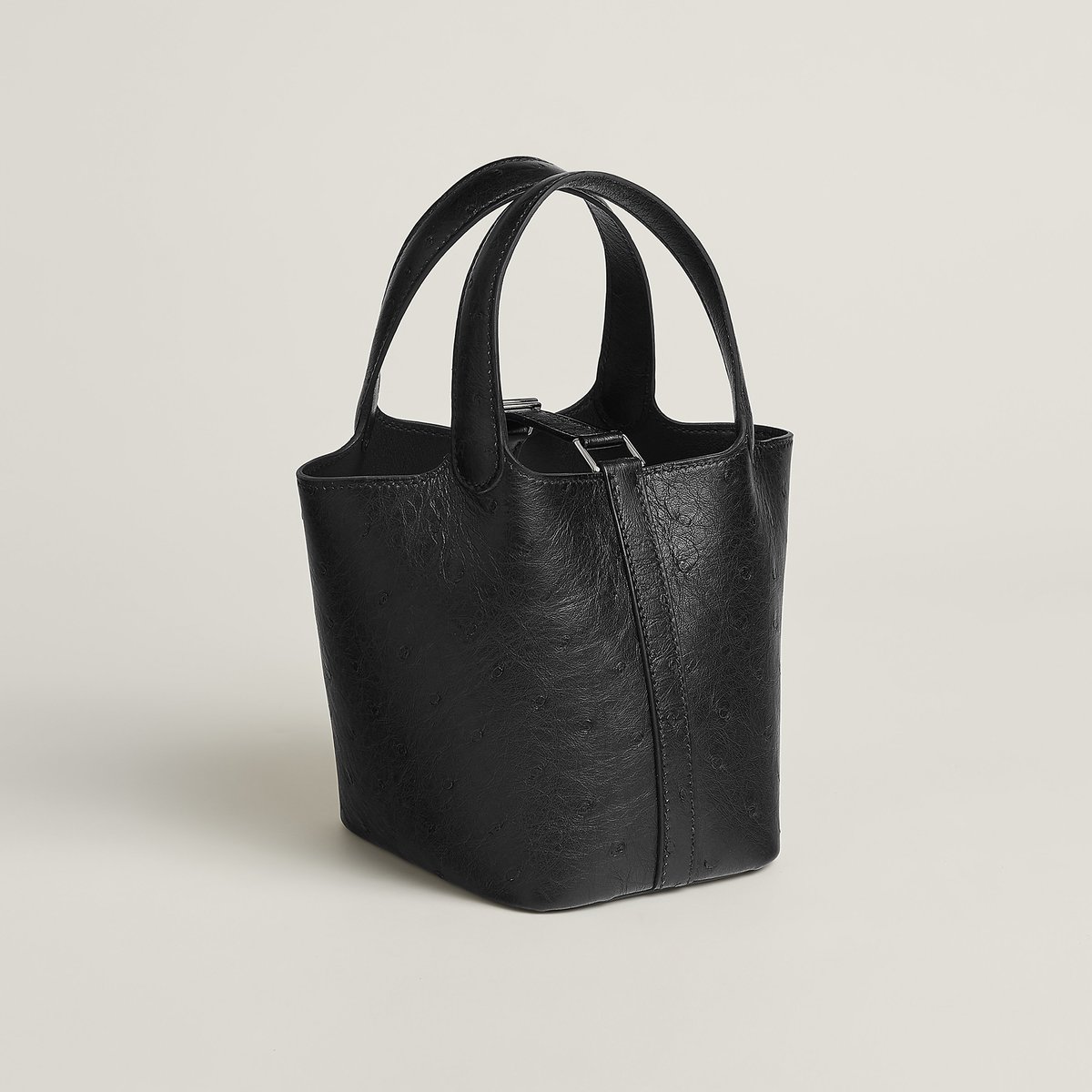Noir Picotin Lock Micro Bag