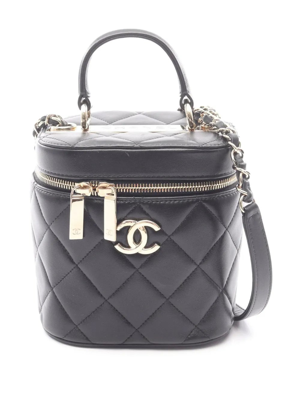 2020 Quilted Lambskin Trendy CC Case vanity bag