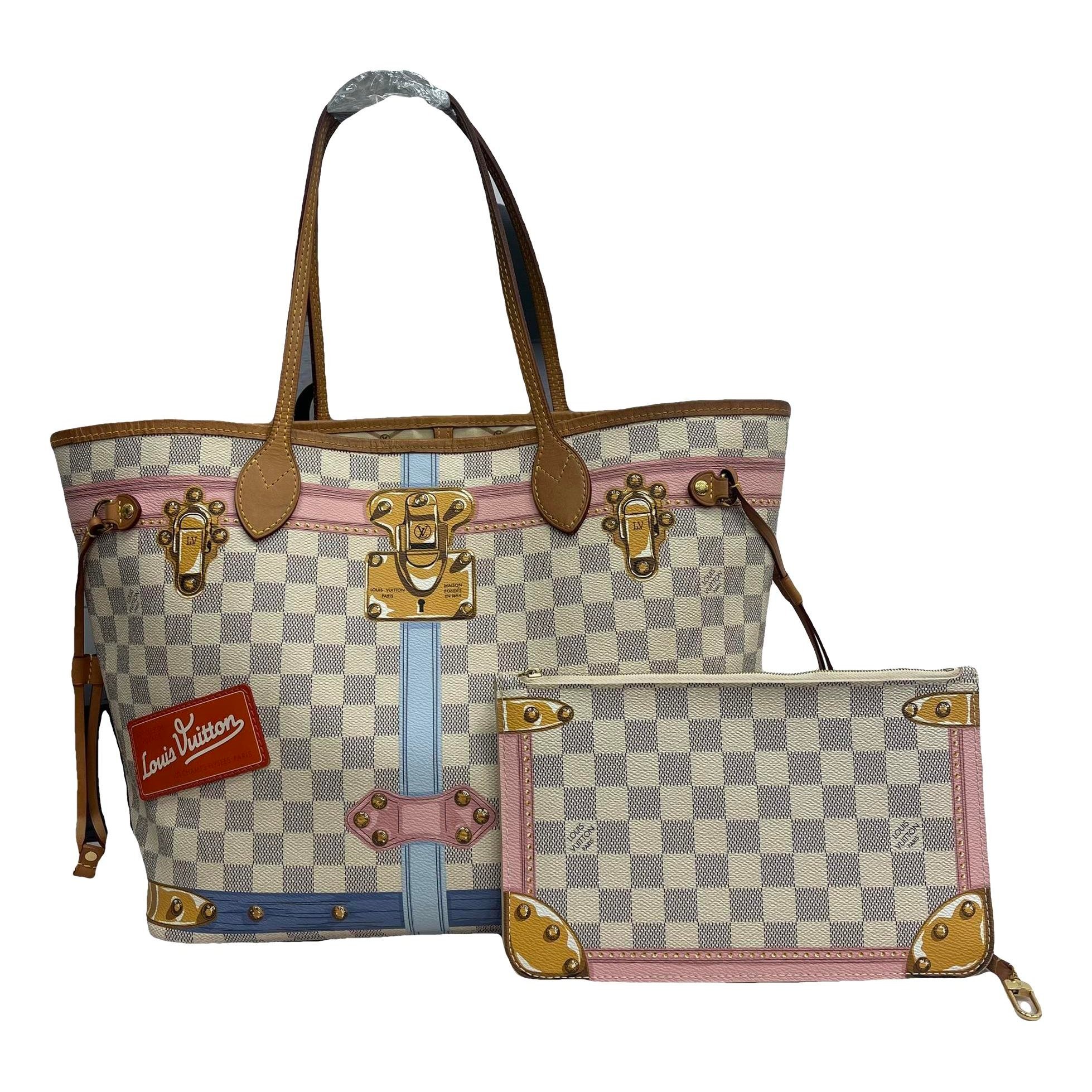 Neverfull leather handbag