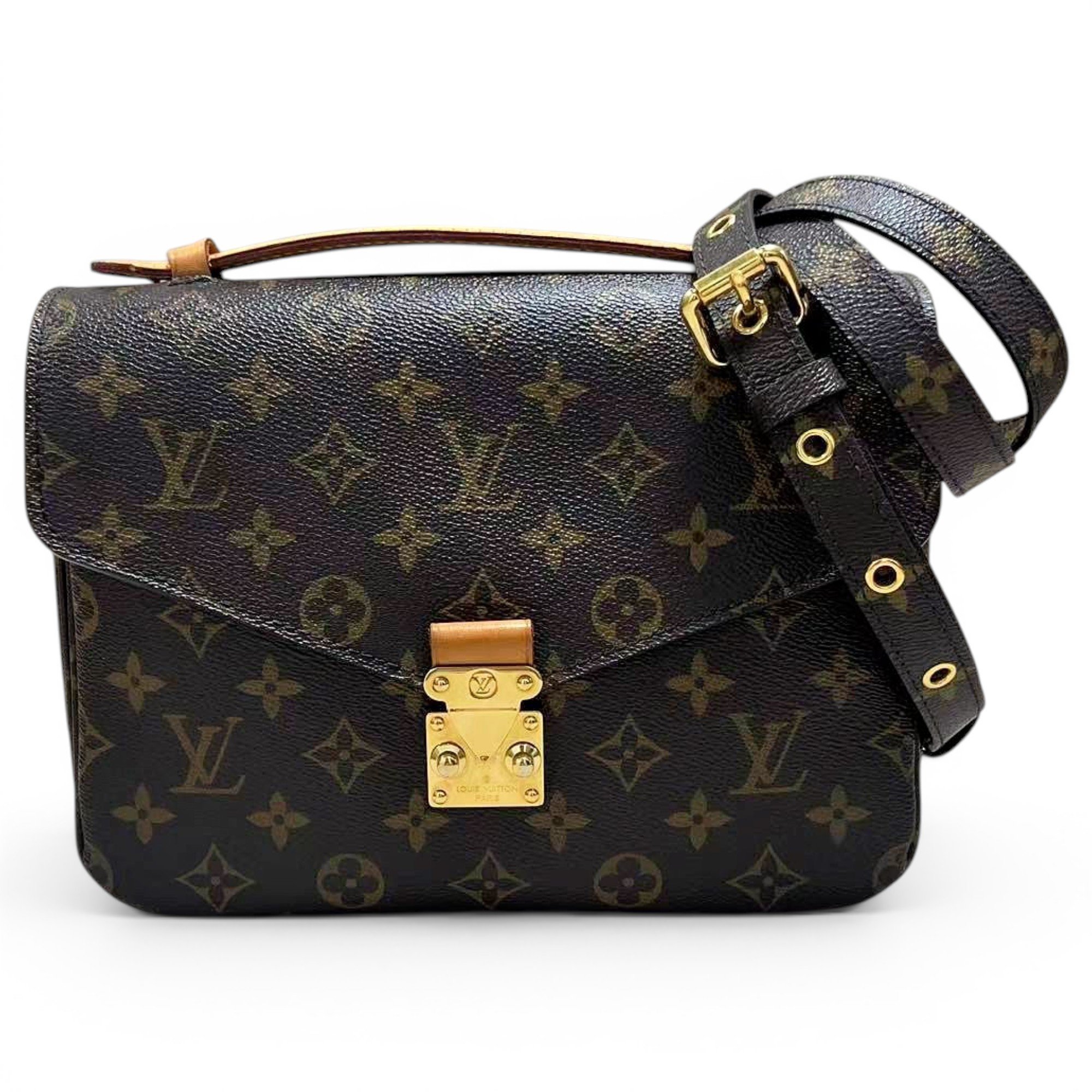 Metis leather handbag