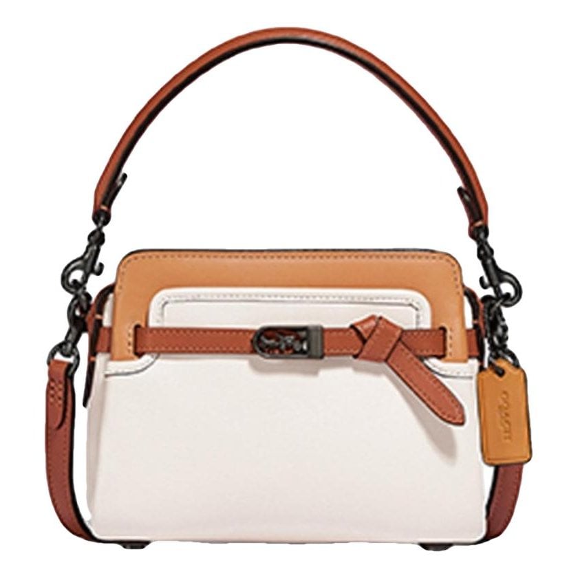 Leather crossbody bag