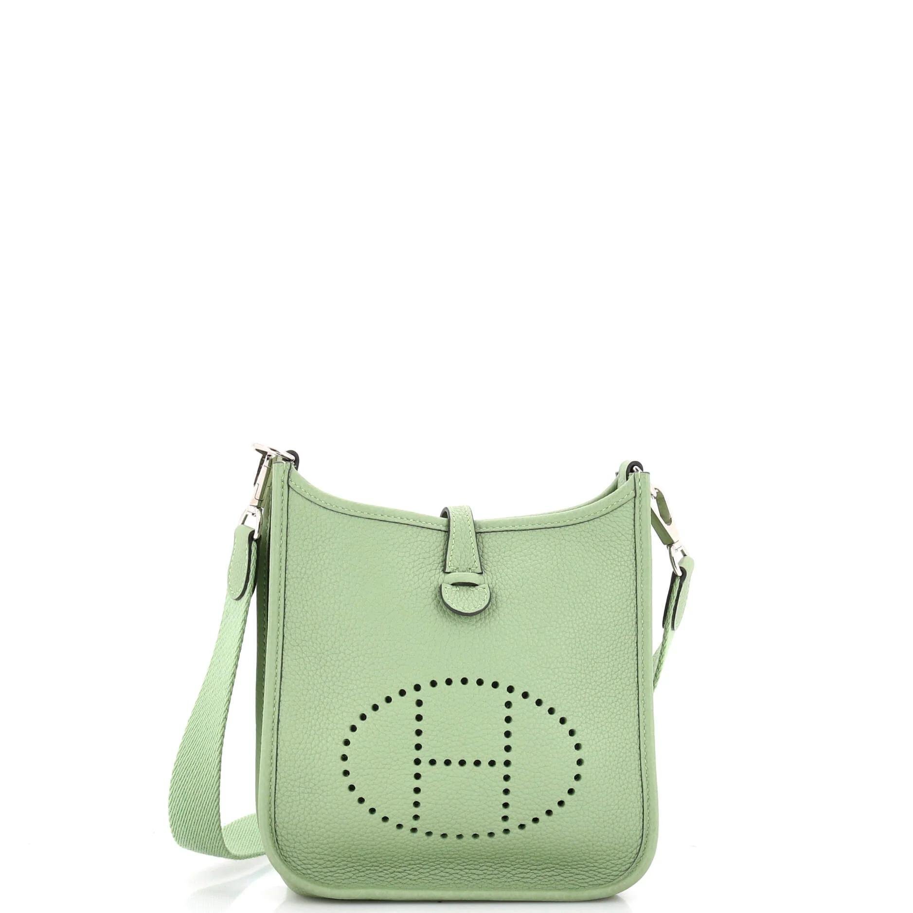 Mini Evelyne leather crossbody bag