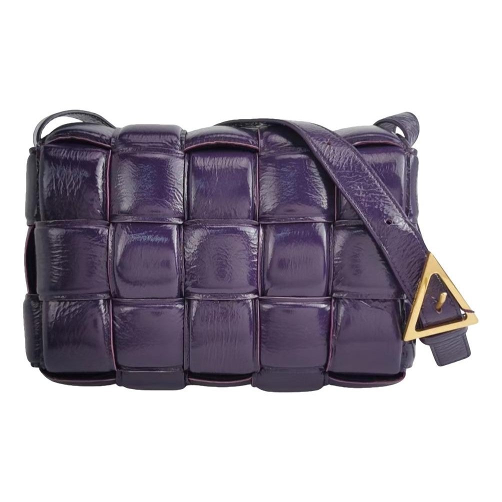 Cassette Padded leather handbag