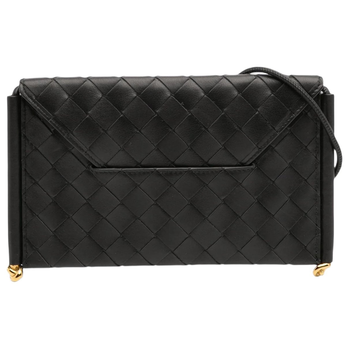 Pouch leather crossbody bag
