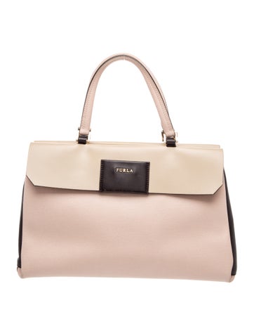 Leather Top Handle Bag