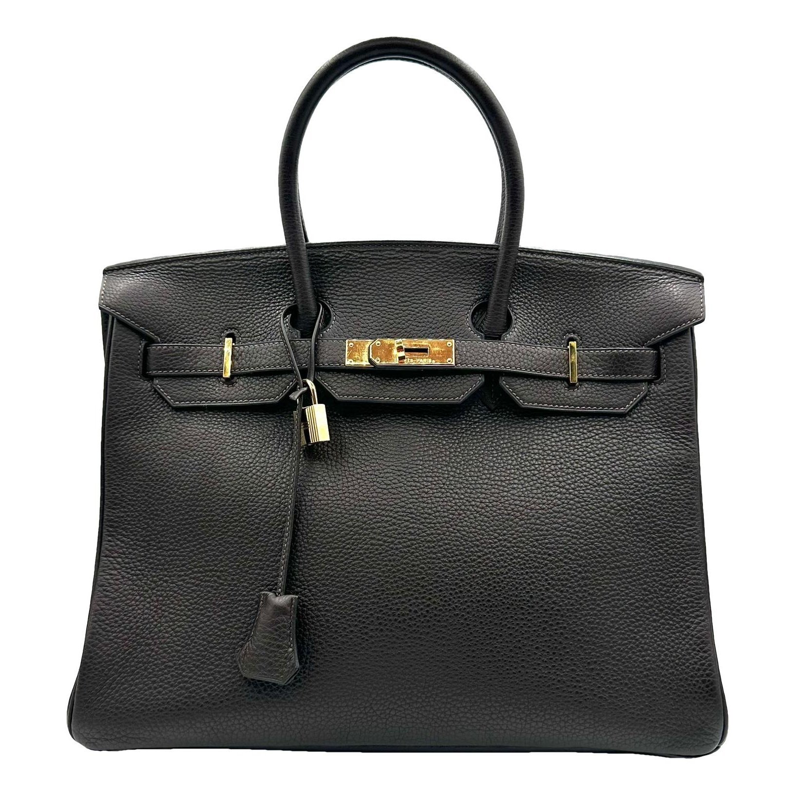 Hermes Birkin 35 Handbag Togo Leather 2003