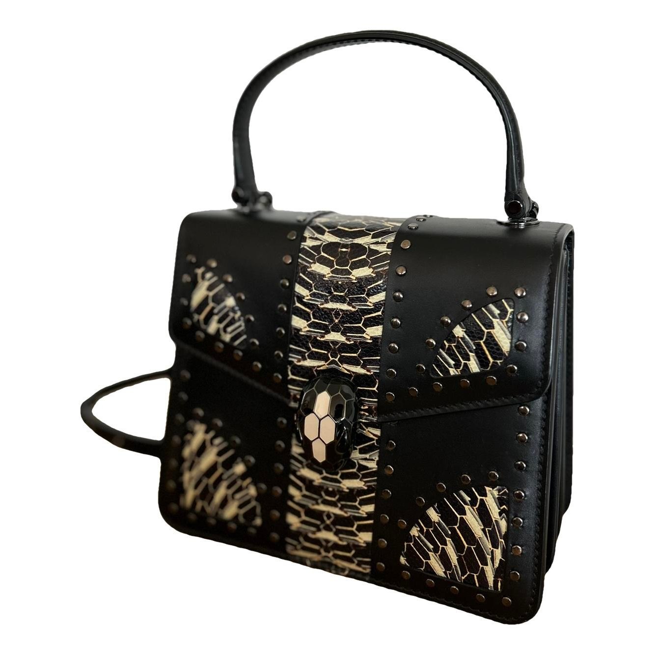 Serpenti leather crossbody bag