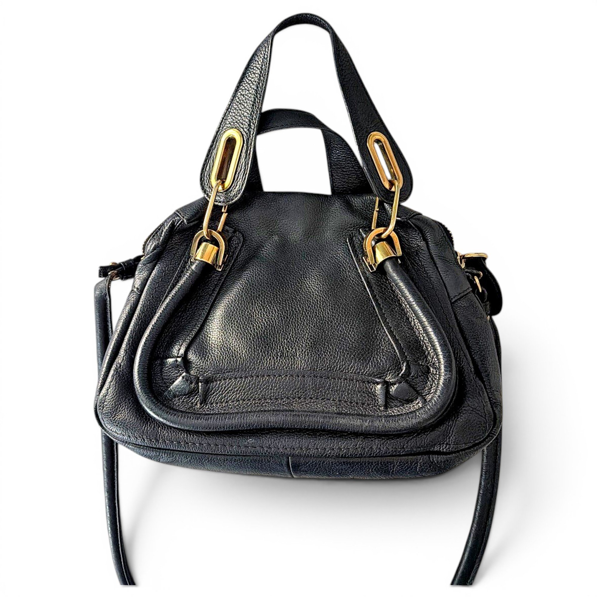 Marcie leather handbag