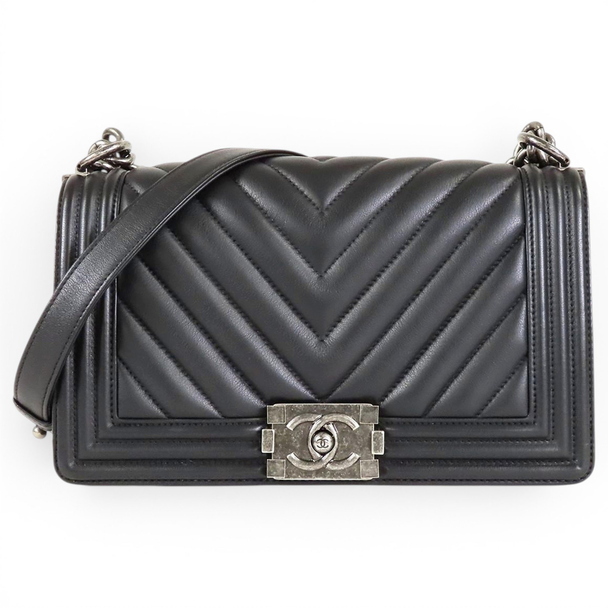 Boy leather handbag