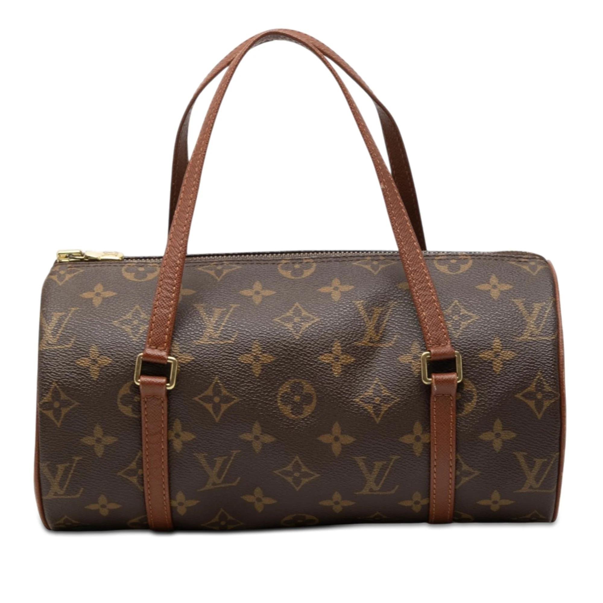 Papillon leather handbag