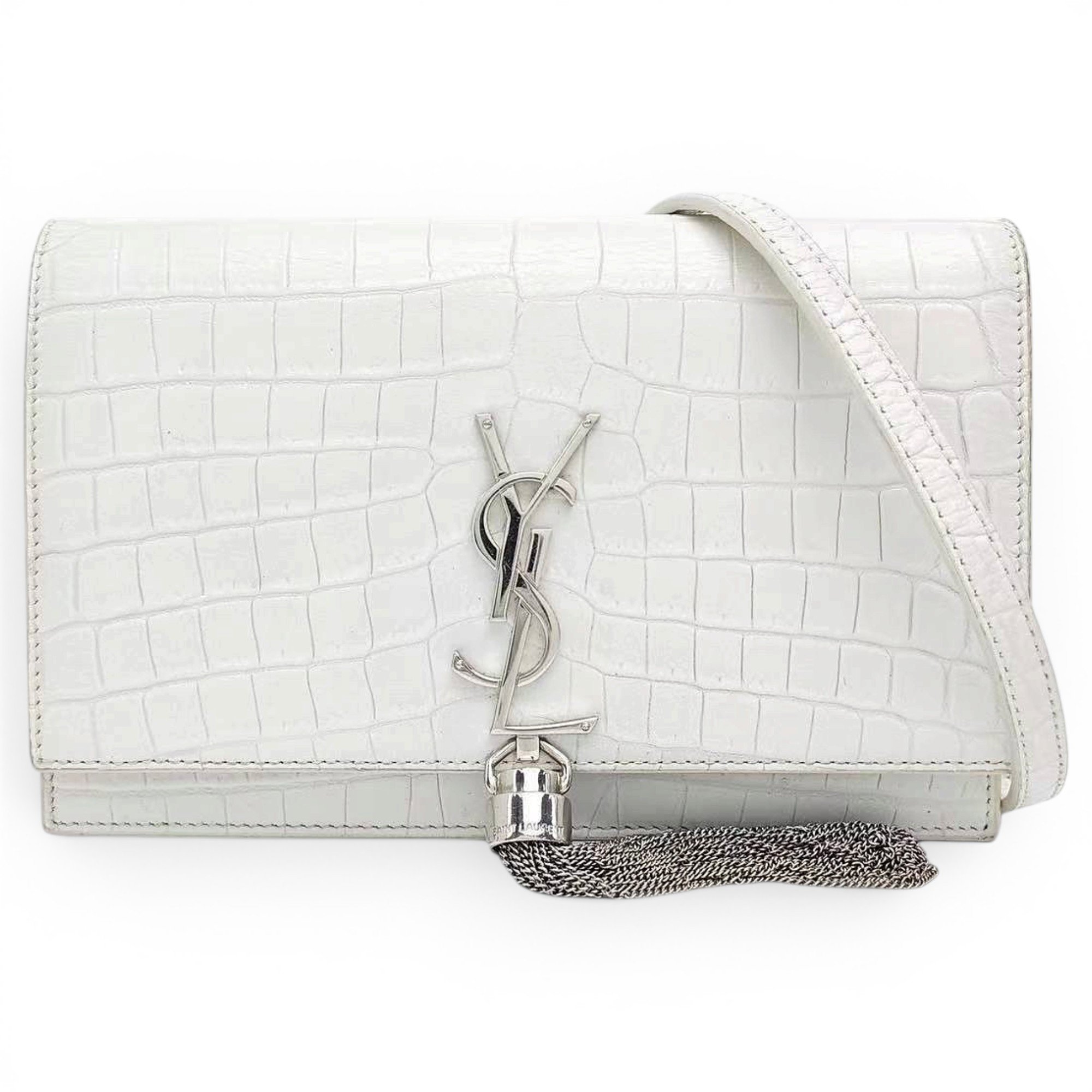 Pompom Kate leather handbag