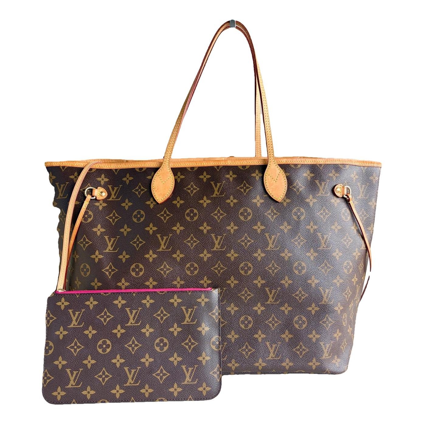 Neverfull leather handbag