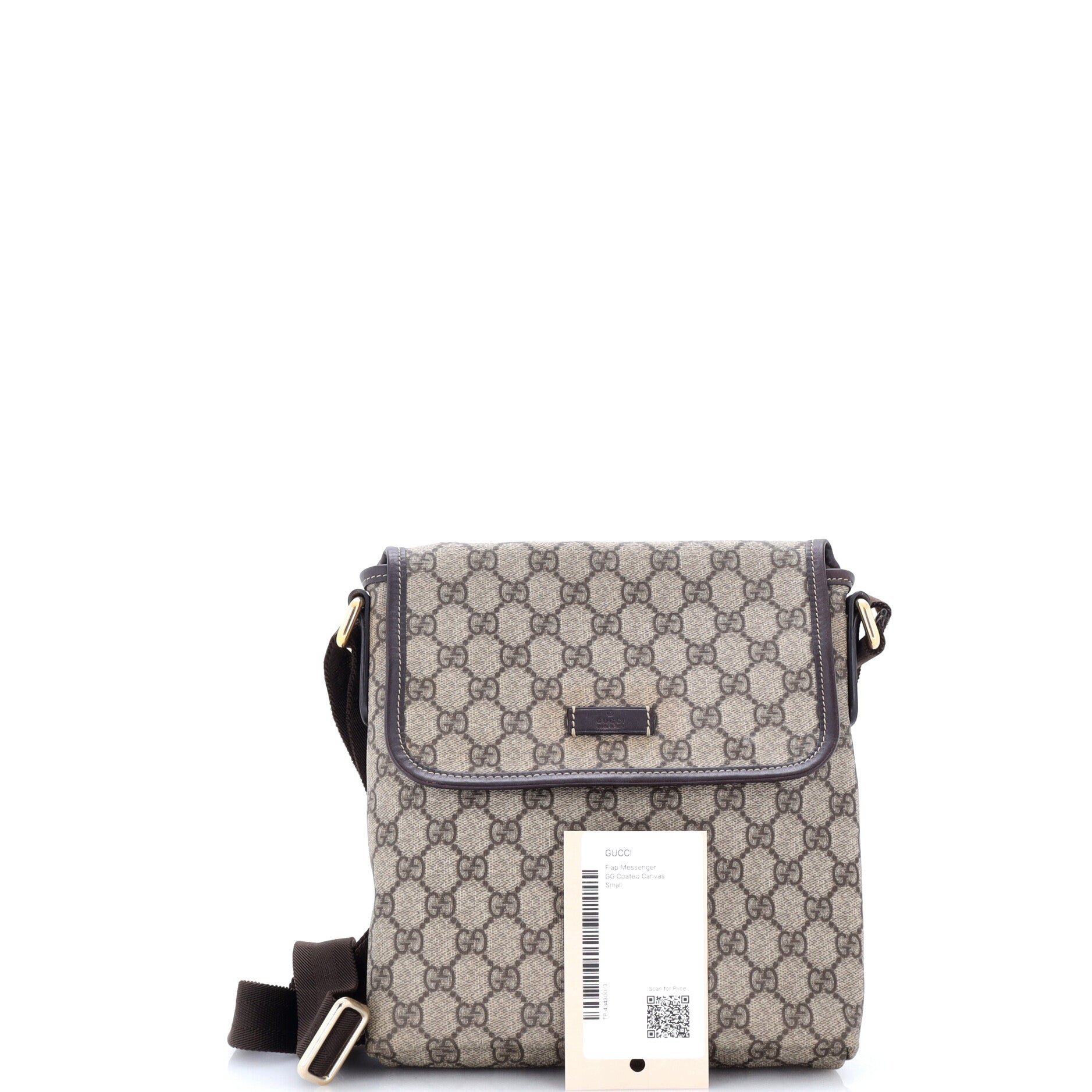Flap Messenger GG Coated Canvas Small