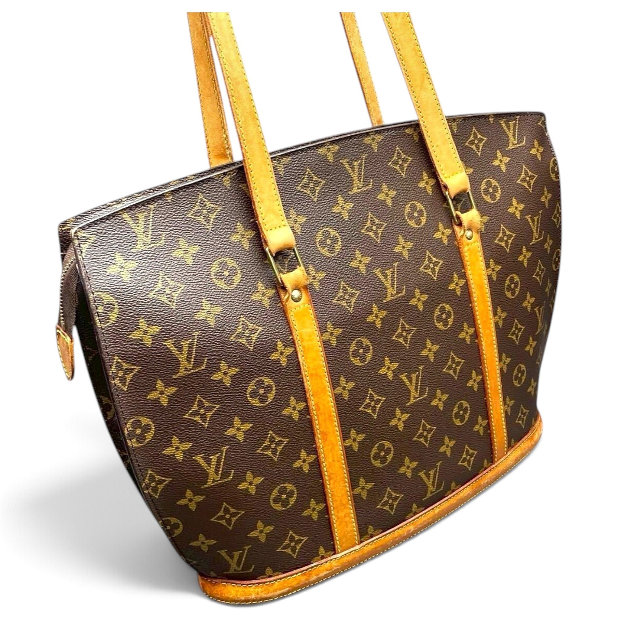 Babylone vintage leather handbag