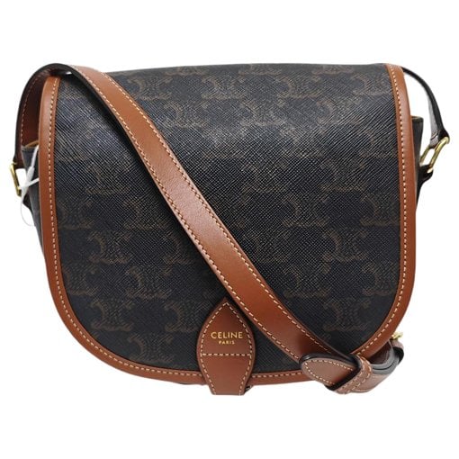 Celine Folco leather crossbody bag