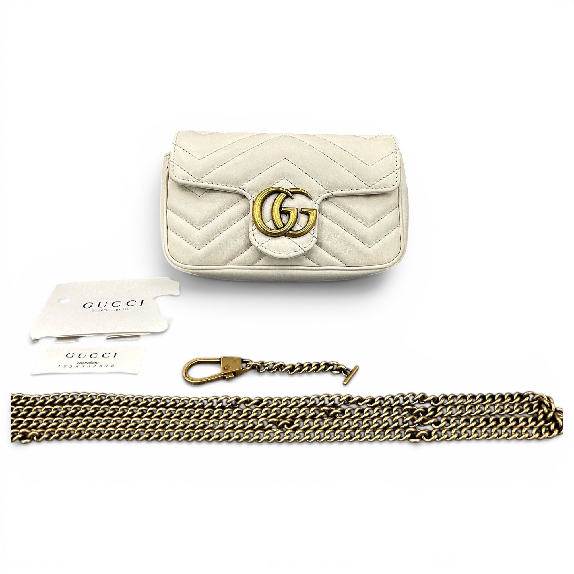 GG Marmont Chain leather crossbody bag