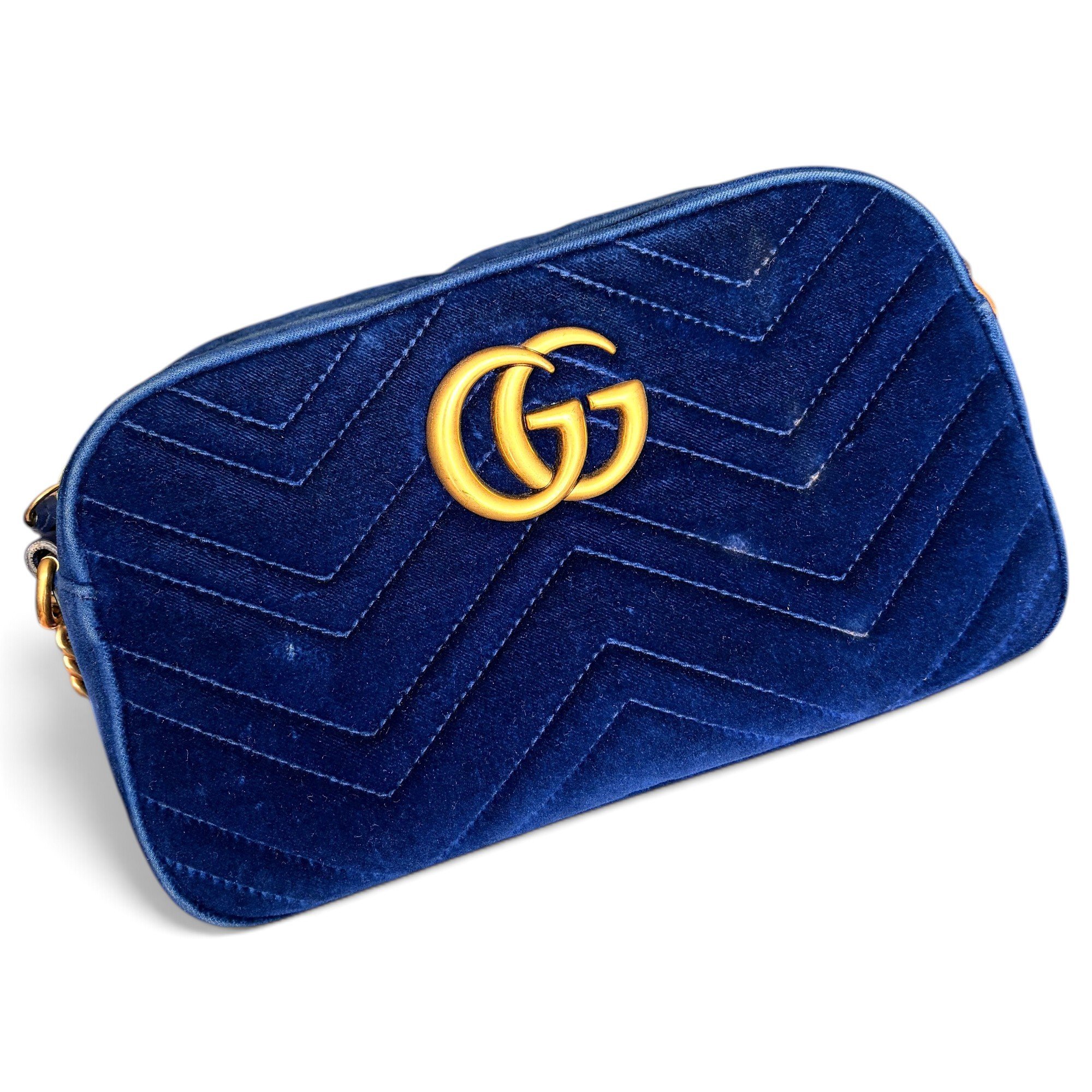 GG Marmont velvet handbag