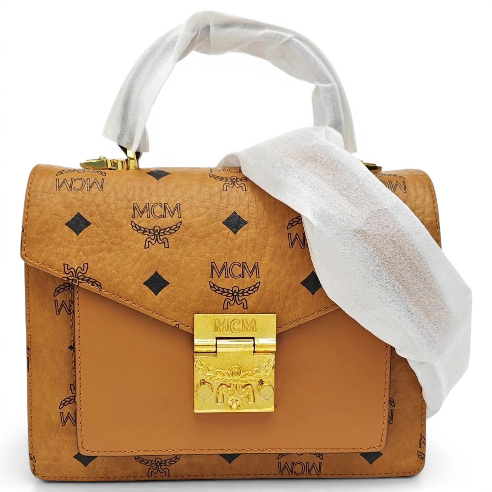 Leather handbag
