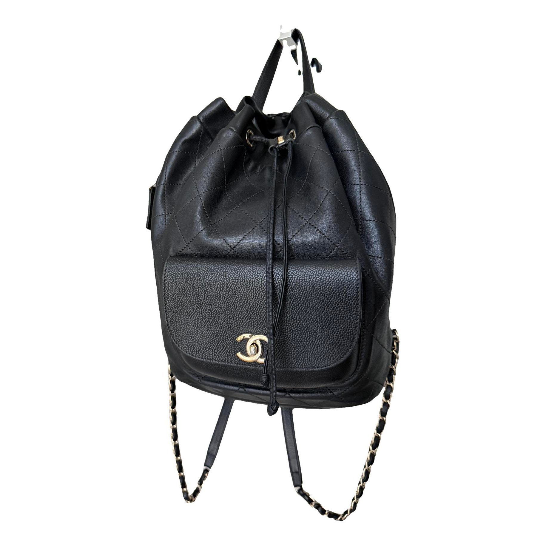 Duma leather backpack