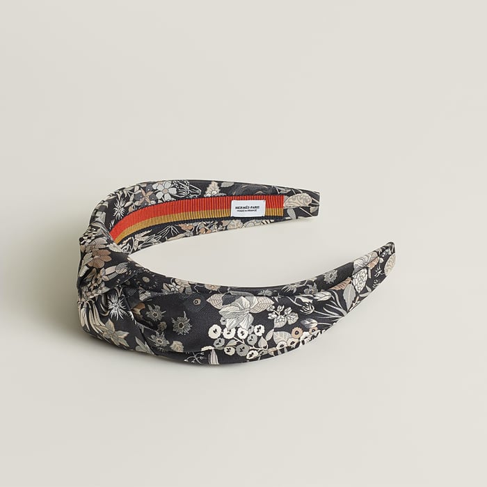 Noir Knot Bloom Headband