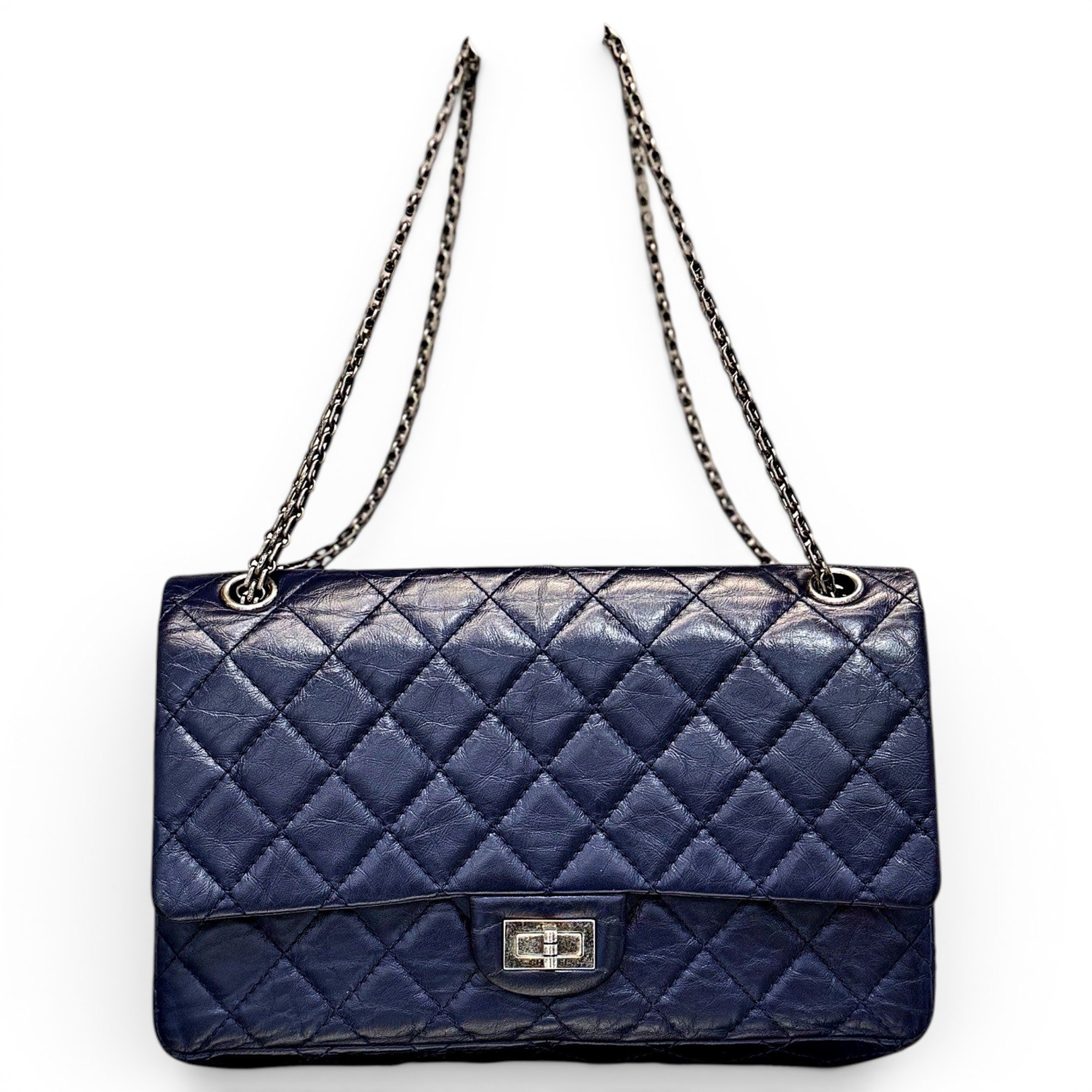 2.55 leather handbag