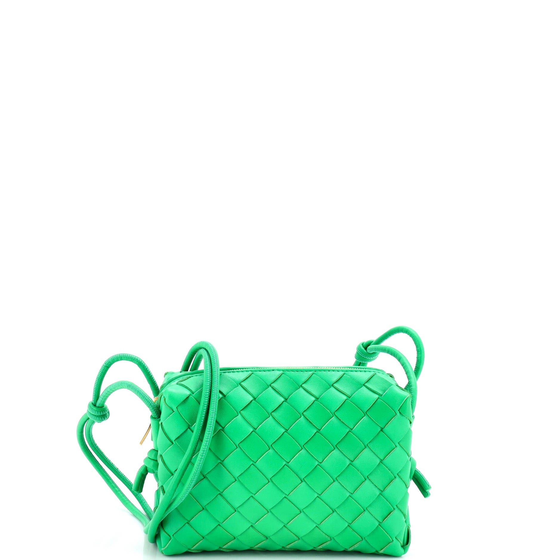 Bottega Veneta Loop Crossbody Bag Intrecciato Nappa Mini