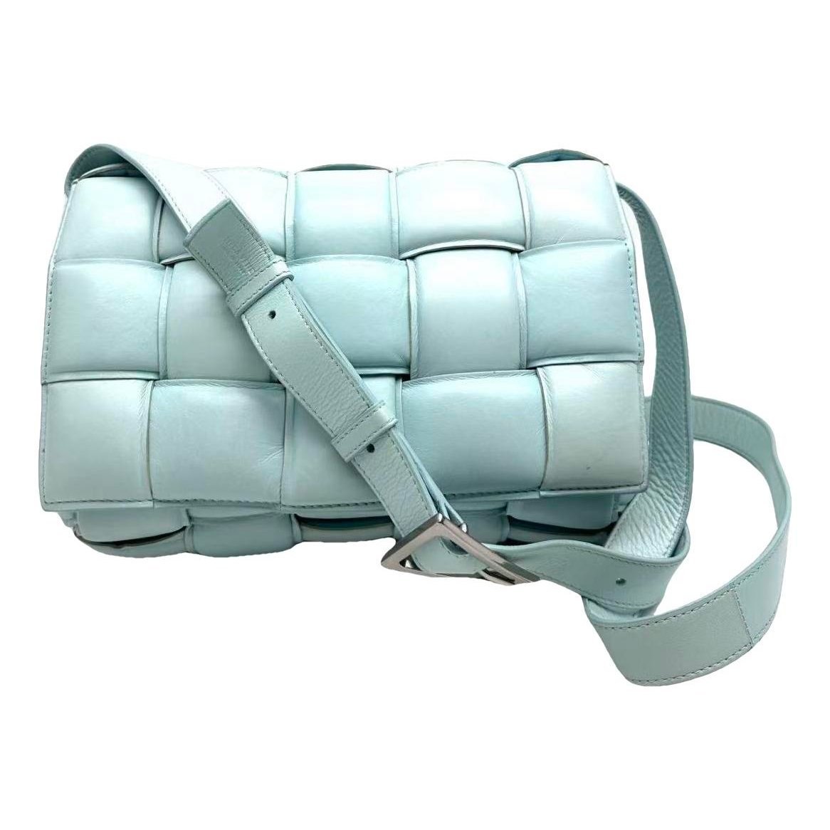 Cassette Padded leather handbag