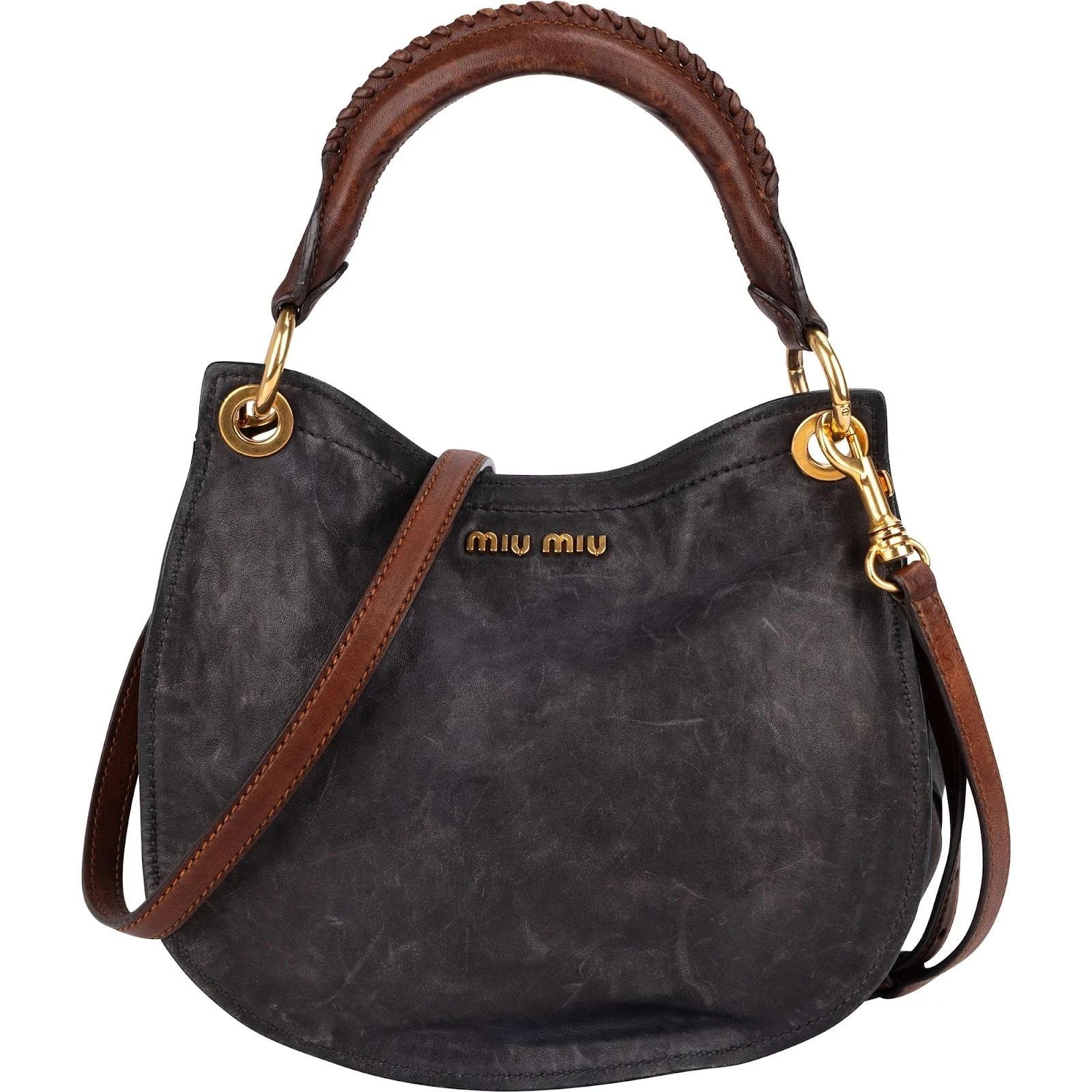 Vitello leather handbag