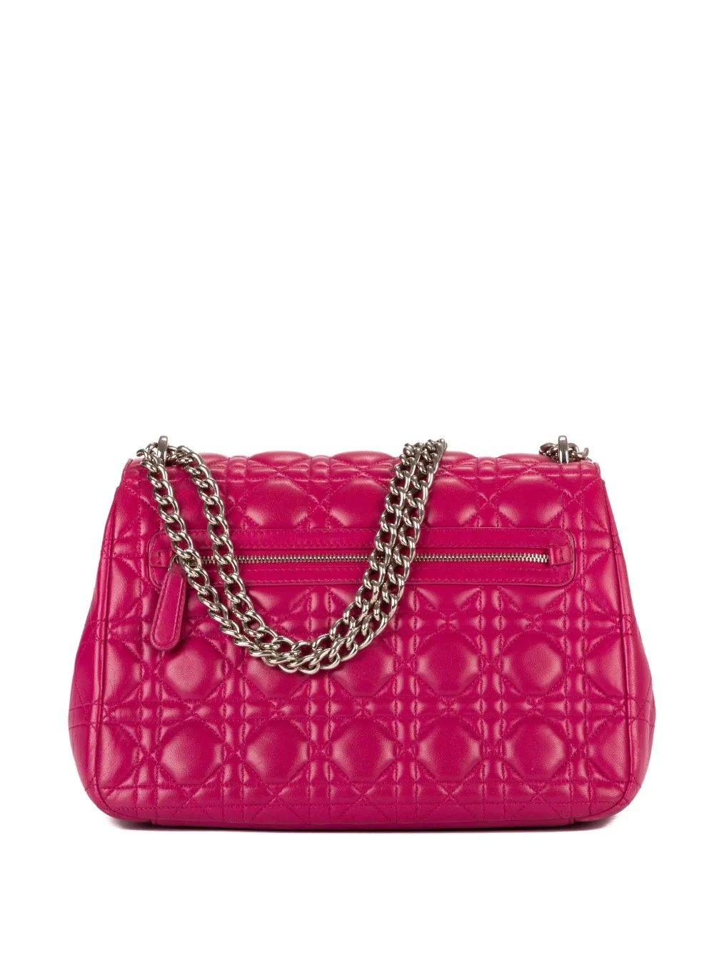 Dior cannage-leather chain shoulder bag