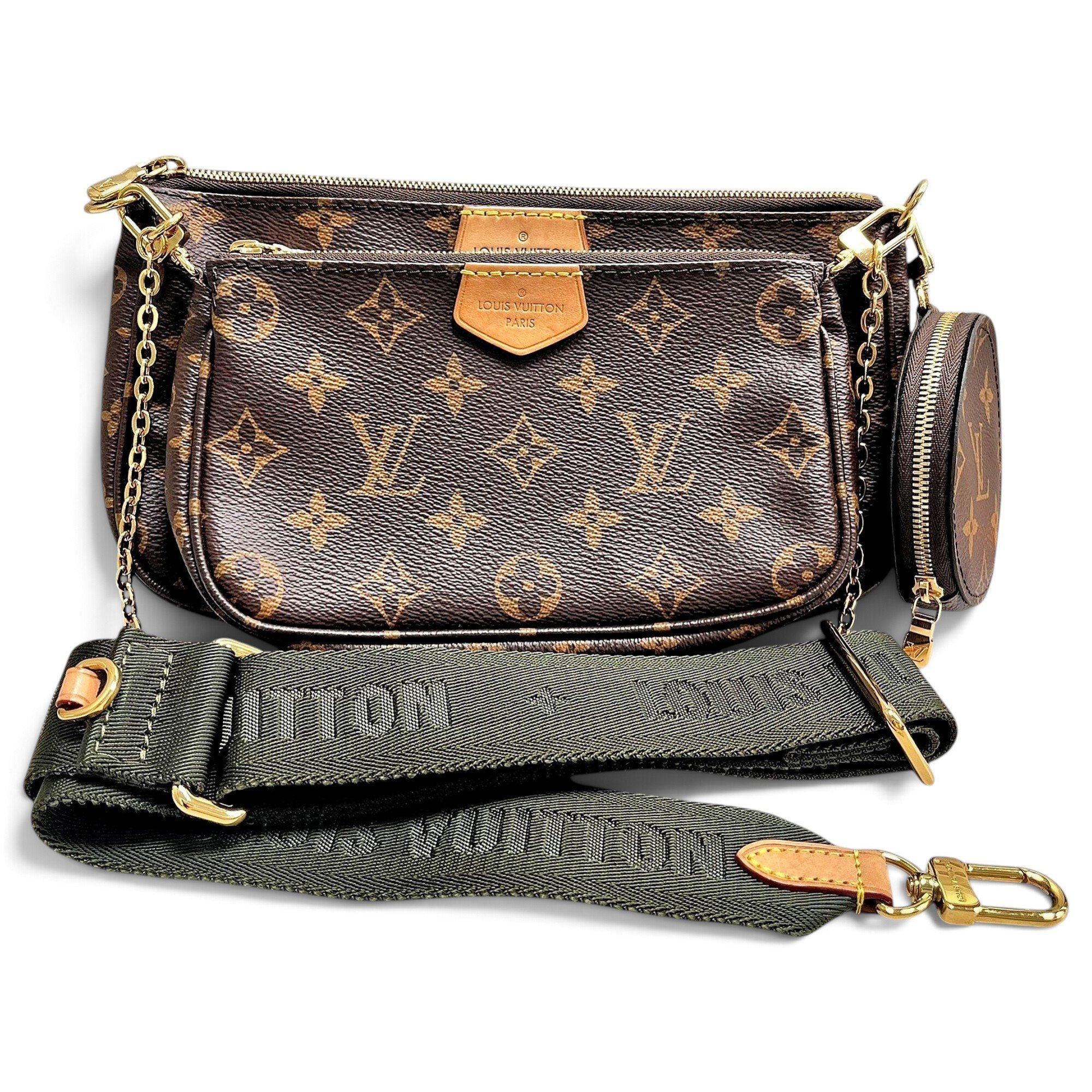 Louis Vuitton Multi Pochette Accessoires leather handbag