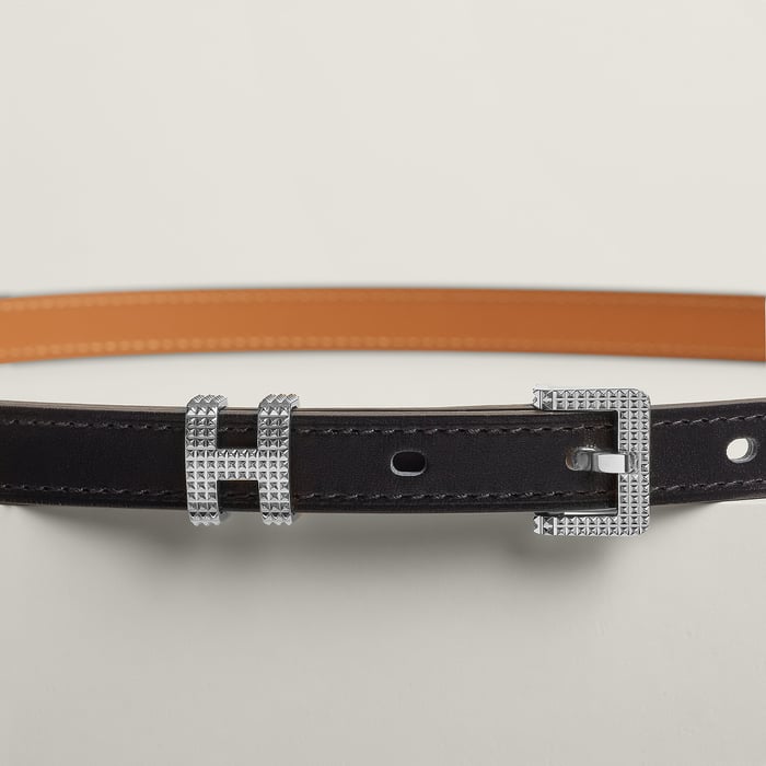 Noir Pop H Guillochee 15 Belt