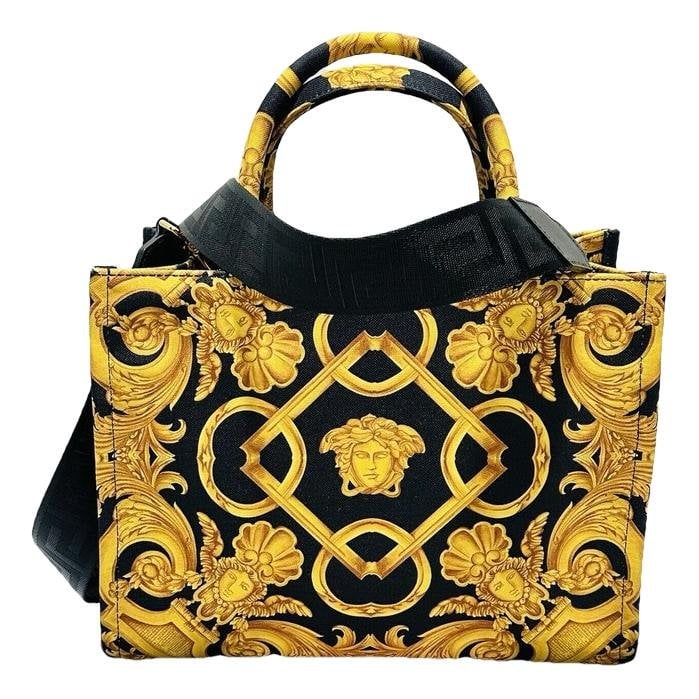 Versace La Medusa cloth tote
