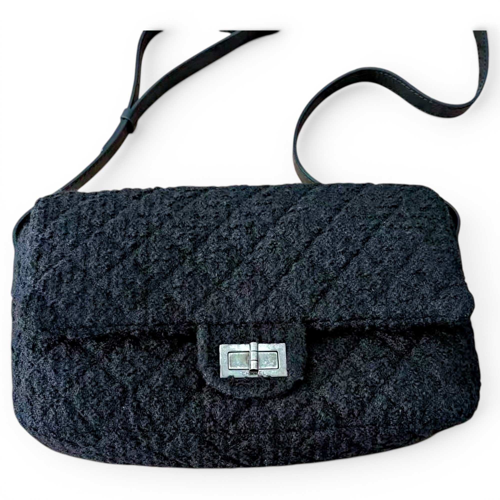 2.55 cloth crossbody bag