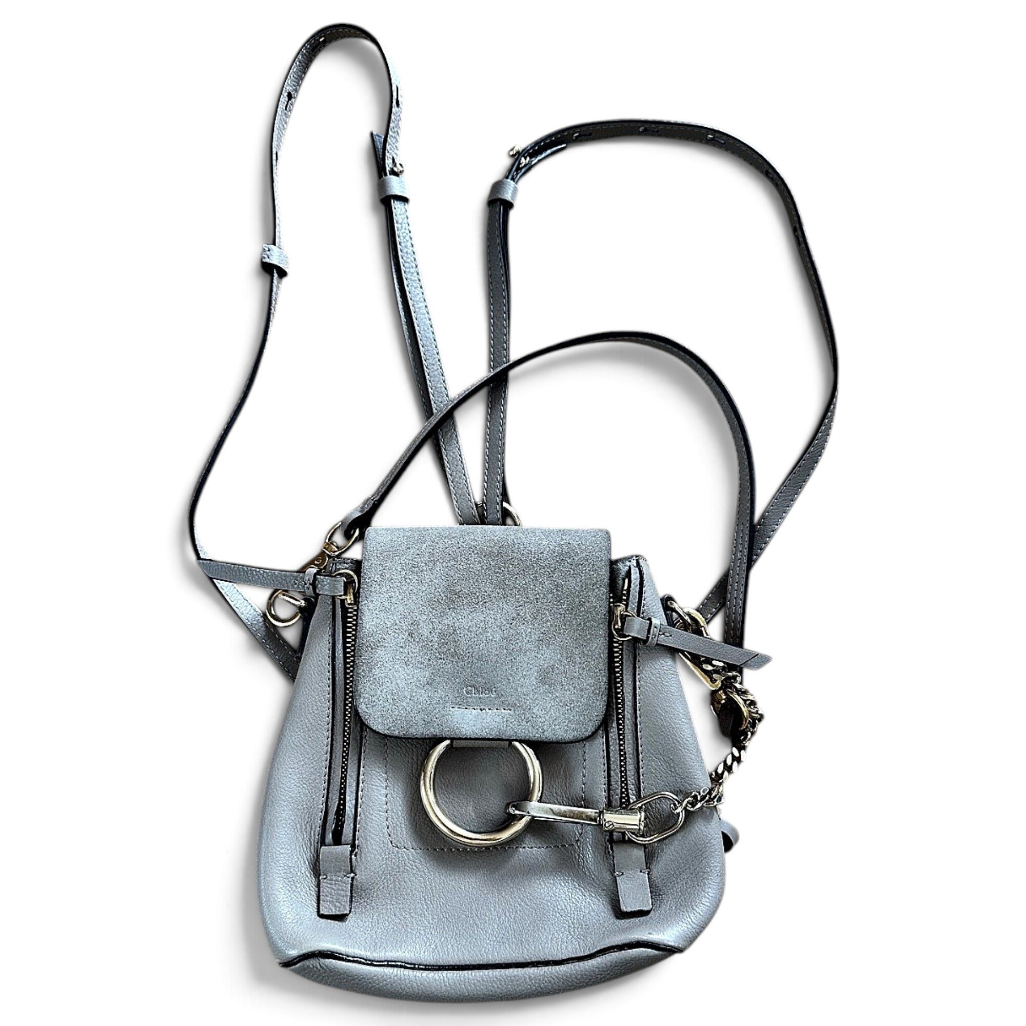 Faye leather backpack