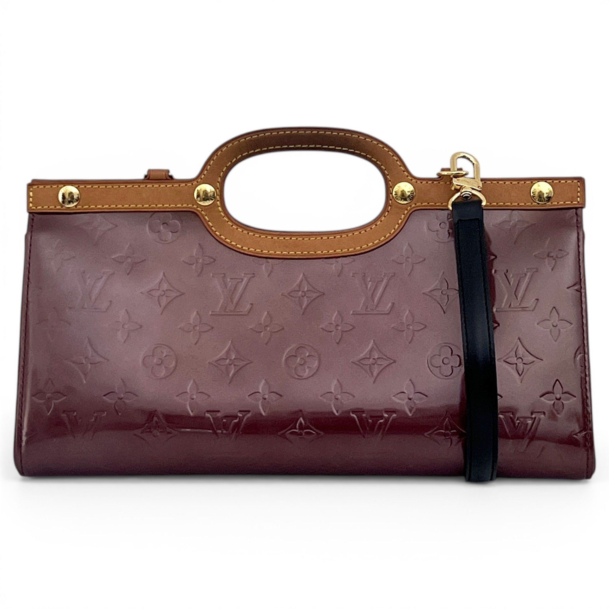 Roxbury patent leather crossbody bag