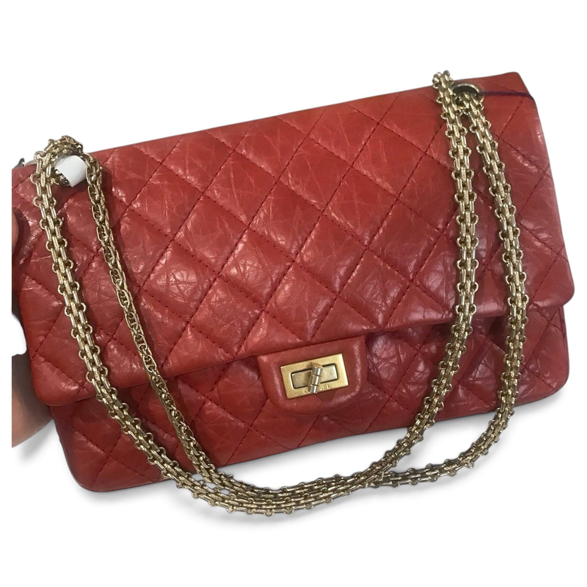 2.55 leather handbag