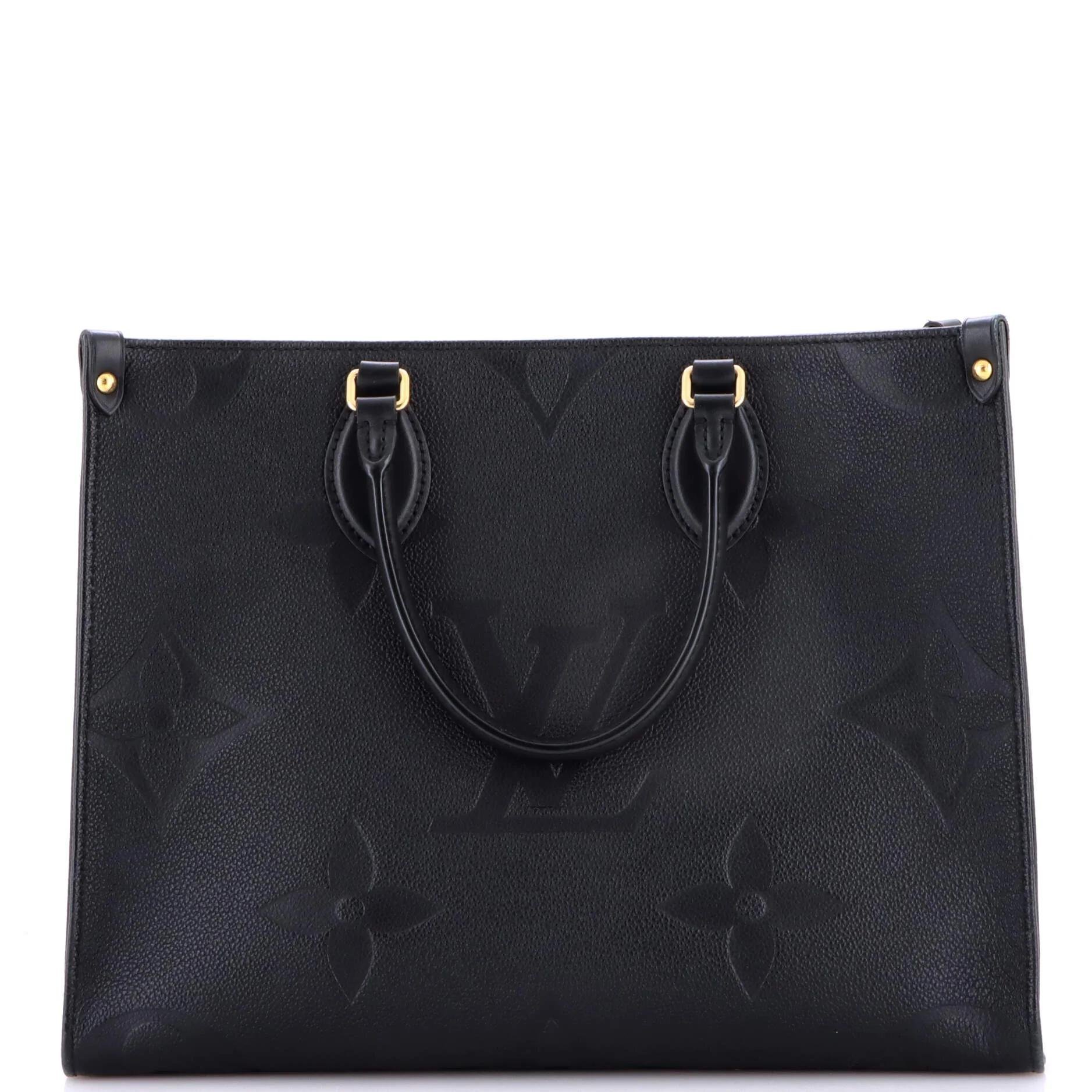 Leather tote