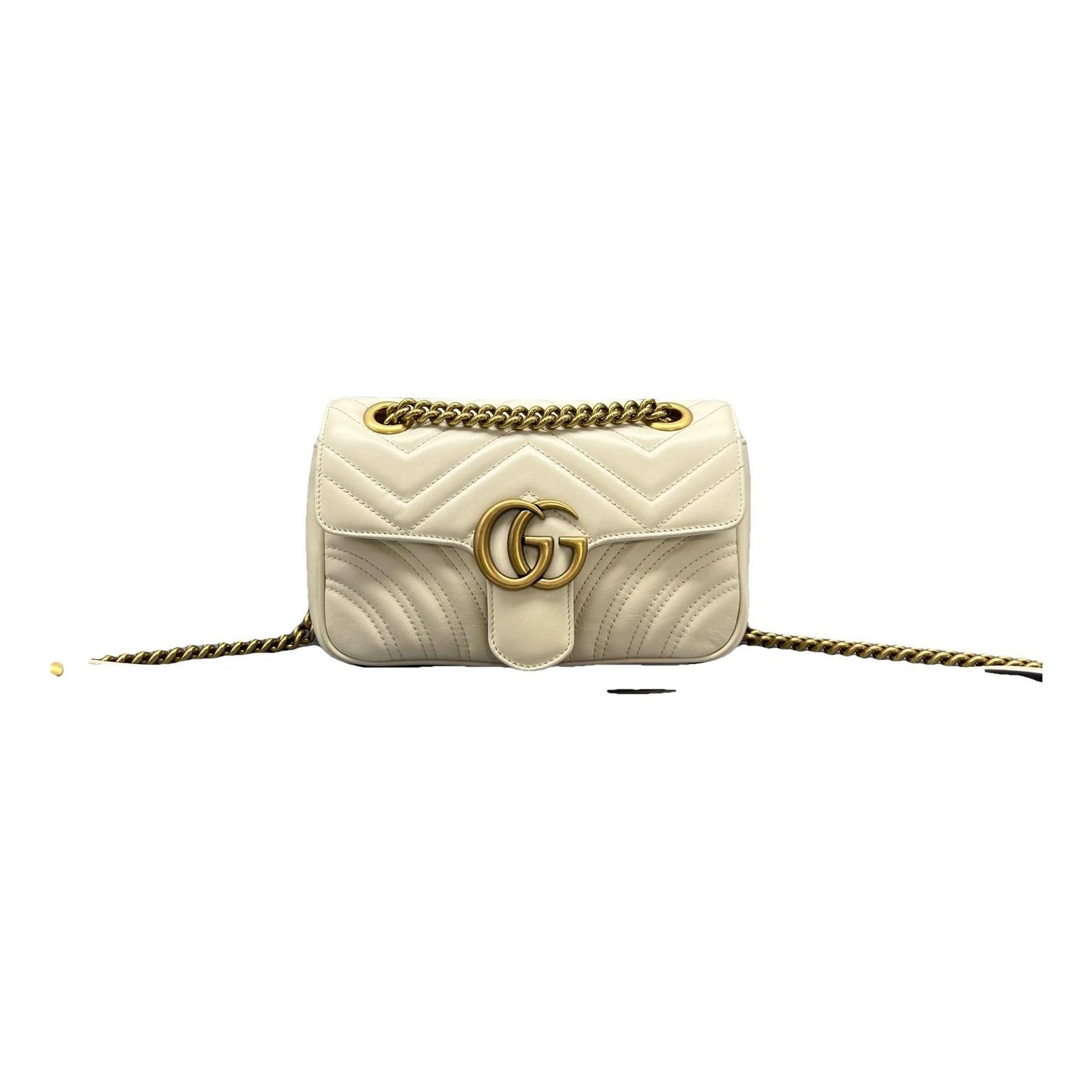 GG Marmont Flap leather handbag