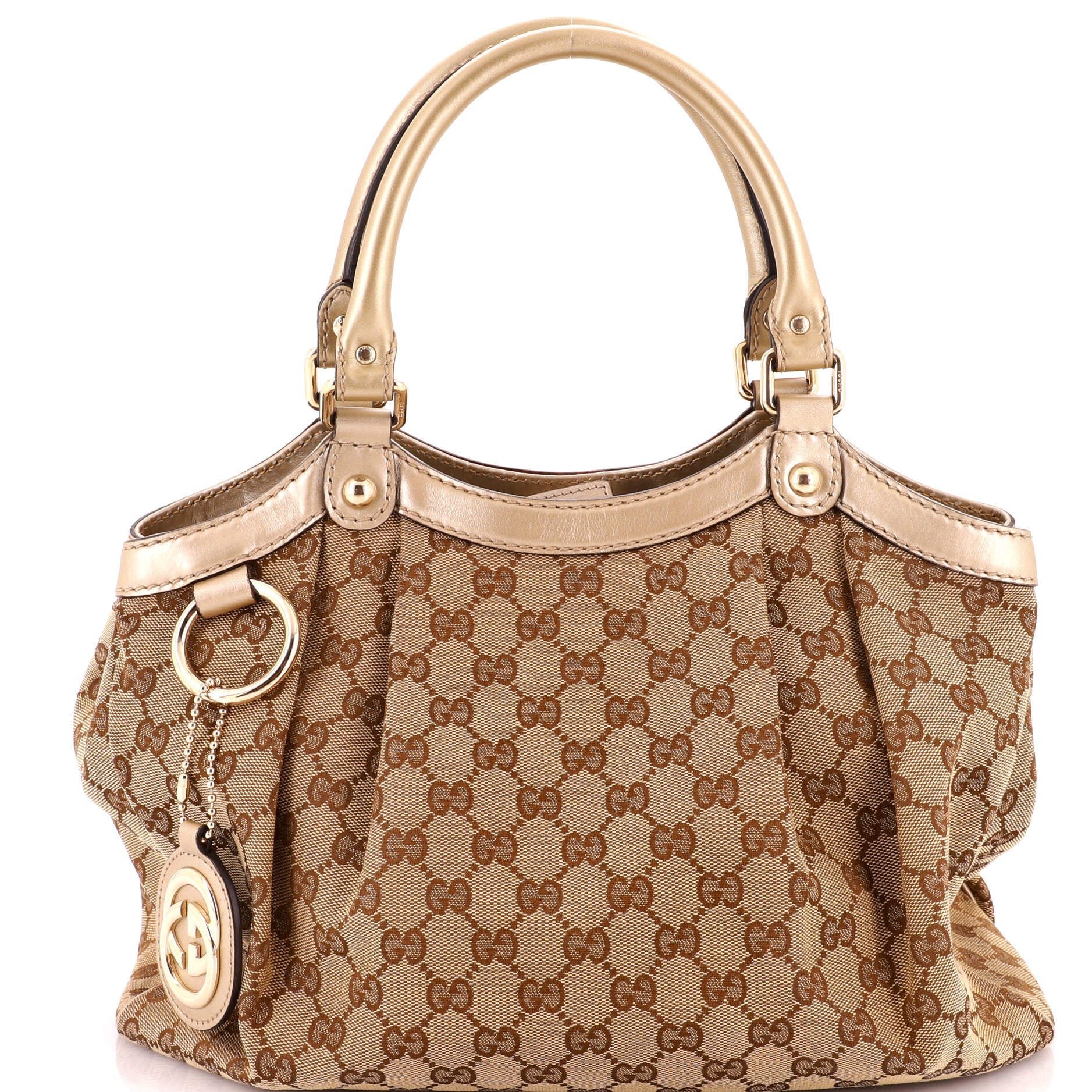 Leather tote