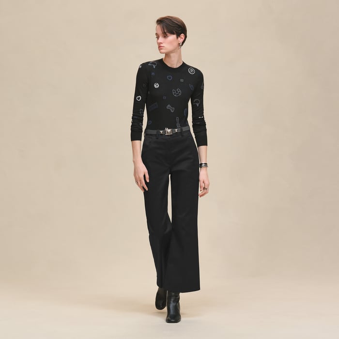 Noir Bootcut Pants