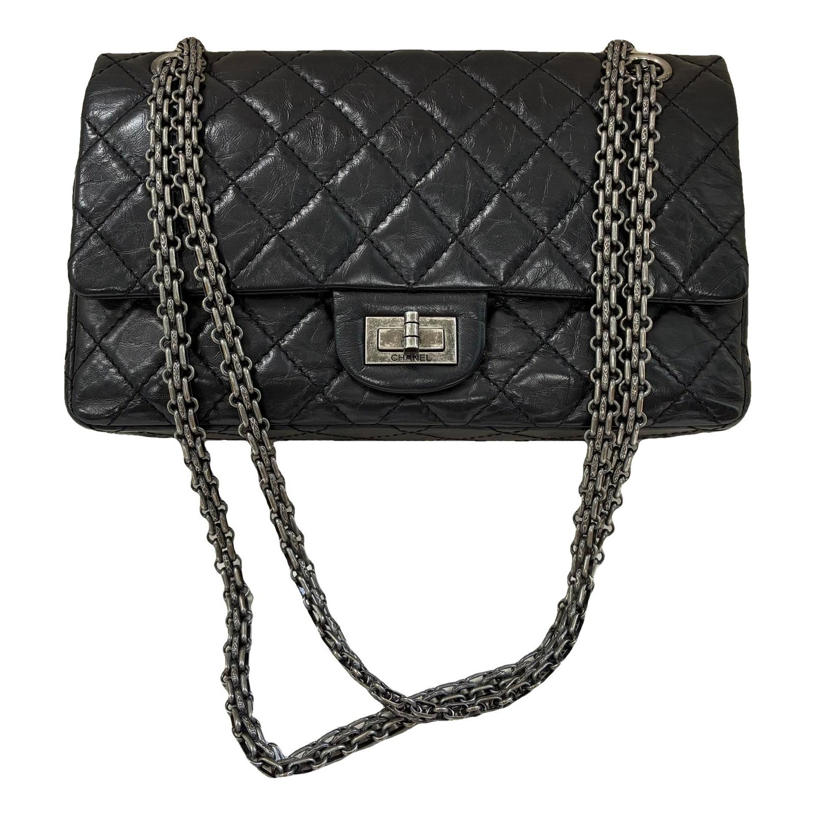 2.55 leather handbag