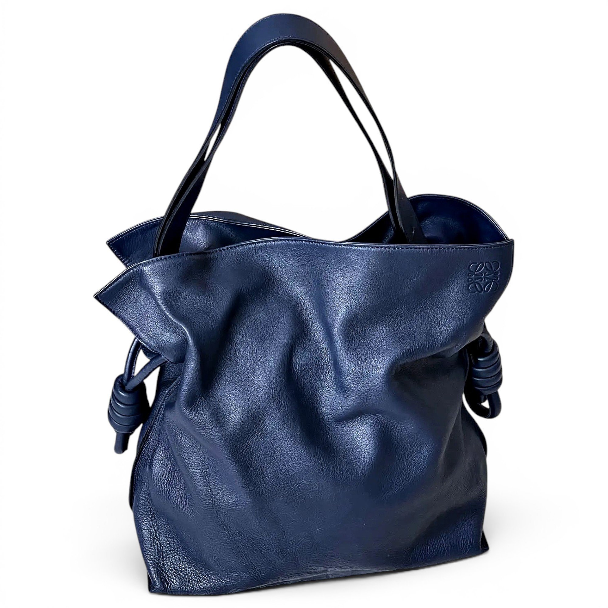 Flamenco leather handbag